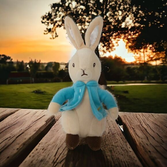 Peter Rabbit Plush Beatrix‎ Potter Stuffed Animal Bunny 2017 Kids Preferred 9". - Picture 15 of 16